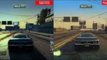 Comparación entre Burnout Paradise: Remastered para Switch y PS3