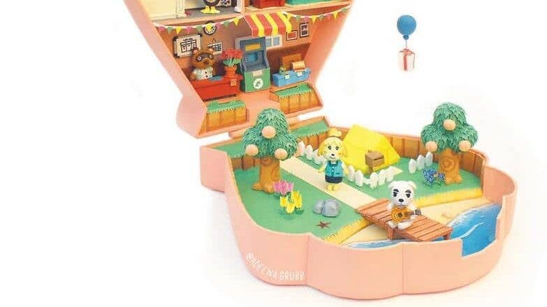 Fan crea un adorable Polly Pocket inspirado en Animal Crossing
