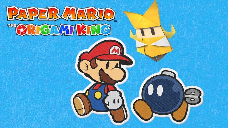 Echa un vistazo a la web actualizada de Paper Mario: The Origami King