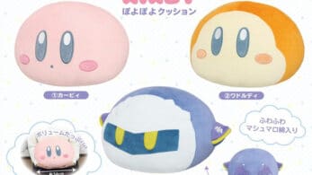 Se anuncian estos adorables cojines de Kirby para Japón