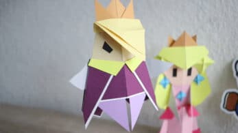 Plantilla para imprimir y tutorial para hacer al Rey Olly de Paper Mario: The Origami King