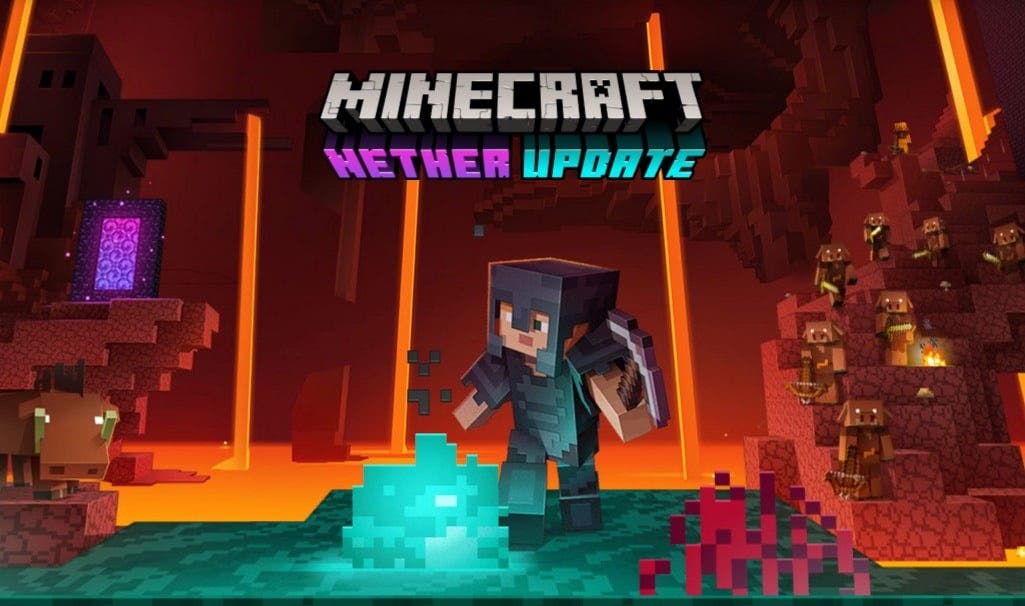 Minecraft recibirá una nueva actualización Nether el 23 de junio