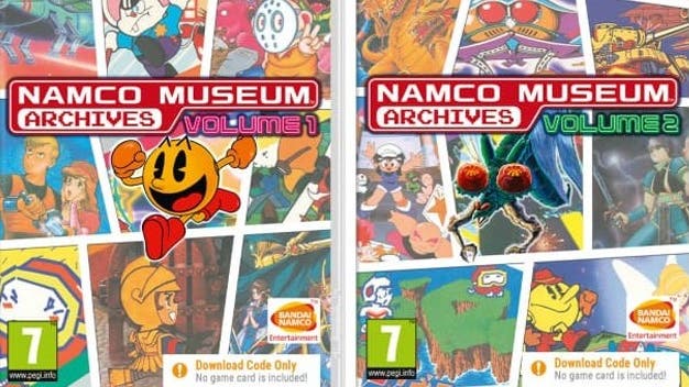 Namco Museum Archives se venderá en dos volúmenes físicos sin cartucho en Europa