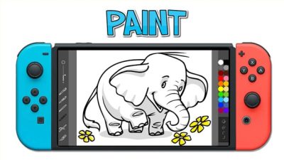 La app de dibujo Paint llegará a Nintendo Switch el 18 de junio