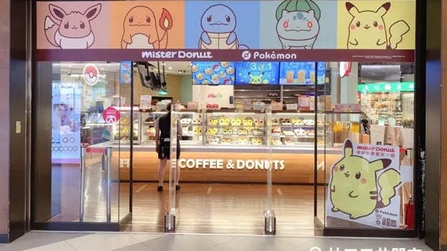 Mister Donut se viste de Pokémon en Taiwán