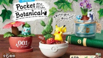La línea de figuras de colección Pokémon Pocket Botanical llega a Japón