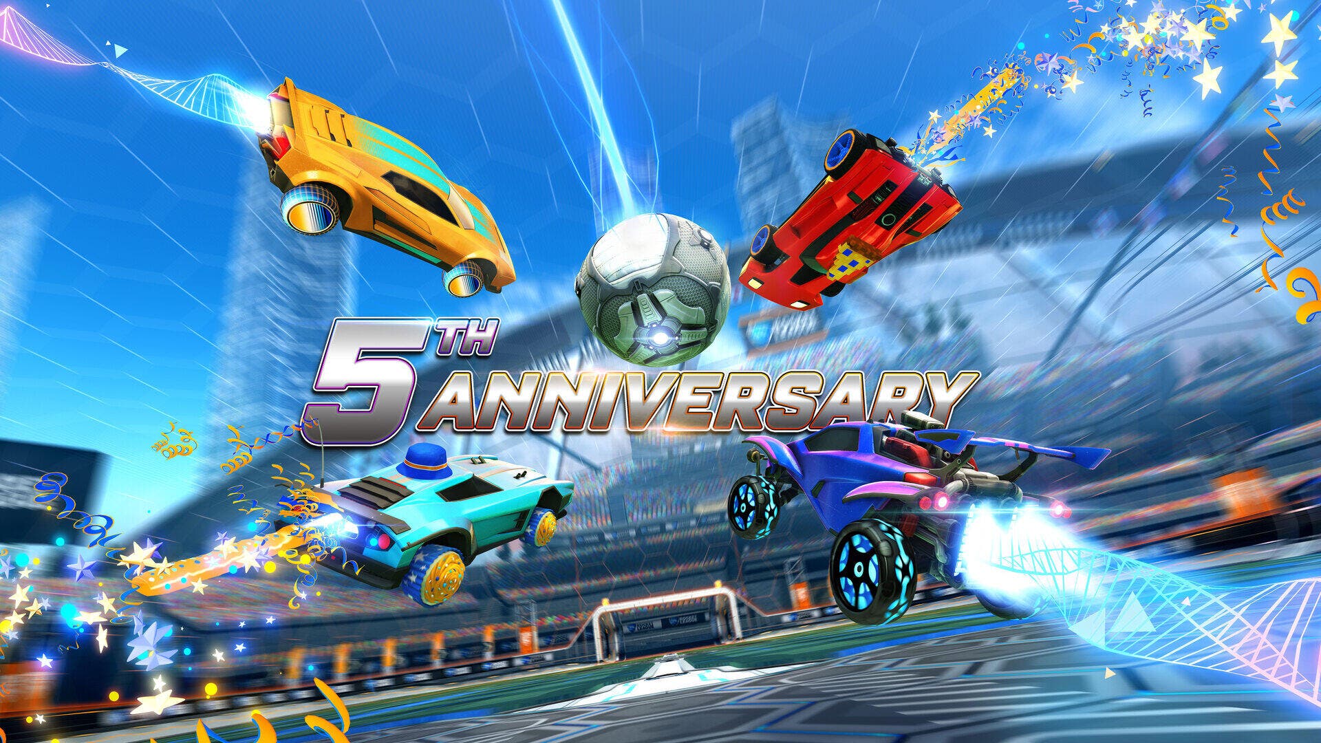 Rocket League detalla los eventos que recibirá por su 5º aniversario
