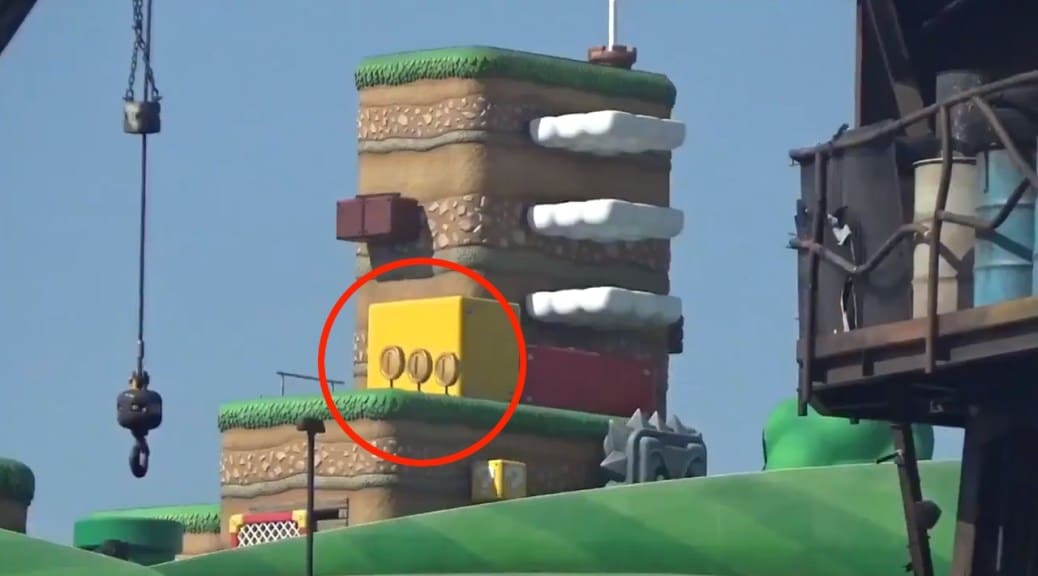 Este vídeo nos muestra cómo giran las monedas en Super Nintendo World