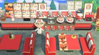 Abre un restaurante oficial de KFC en Animal Crossing: New Horizons que regala códigos para canjear en ubicaciones reales