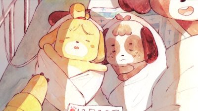 Artista nos muestra la vida de Canela y Candrés de Animal Crossing en estas adorables viñetas