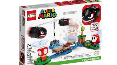 Un nuevo pack de Lego Super Mario introduce a un enemigo bajo el nombre de «Boomer Bill», nunca antes visto en un videojuego de la saga