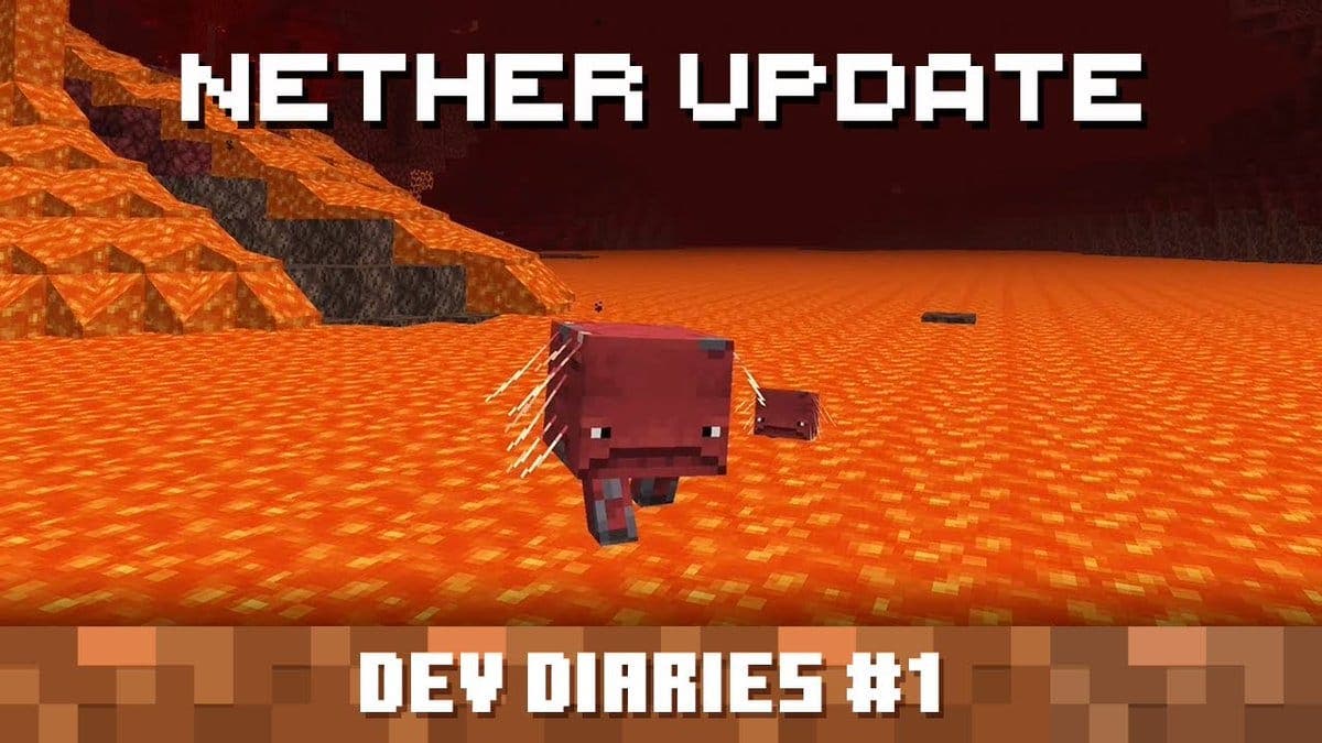 Minecraft estrena vídeo del desarrollo de la Nether Update