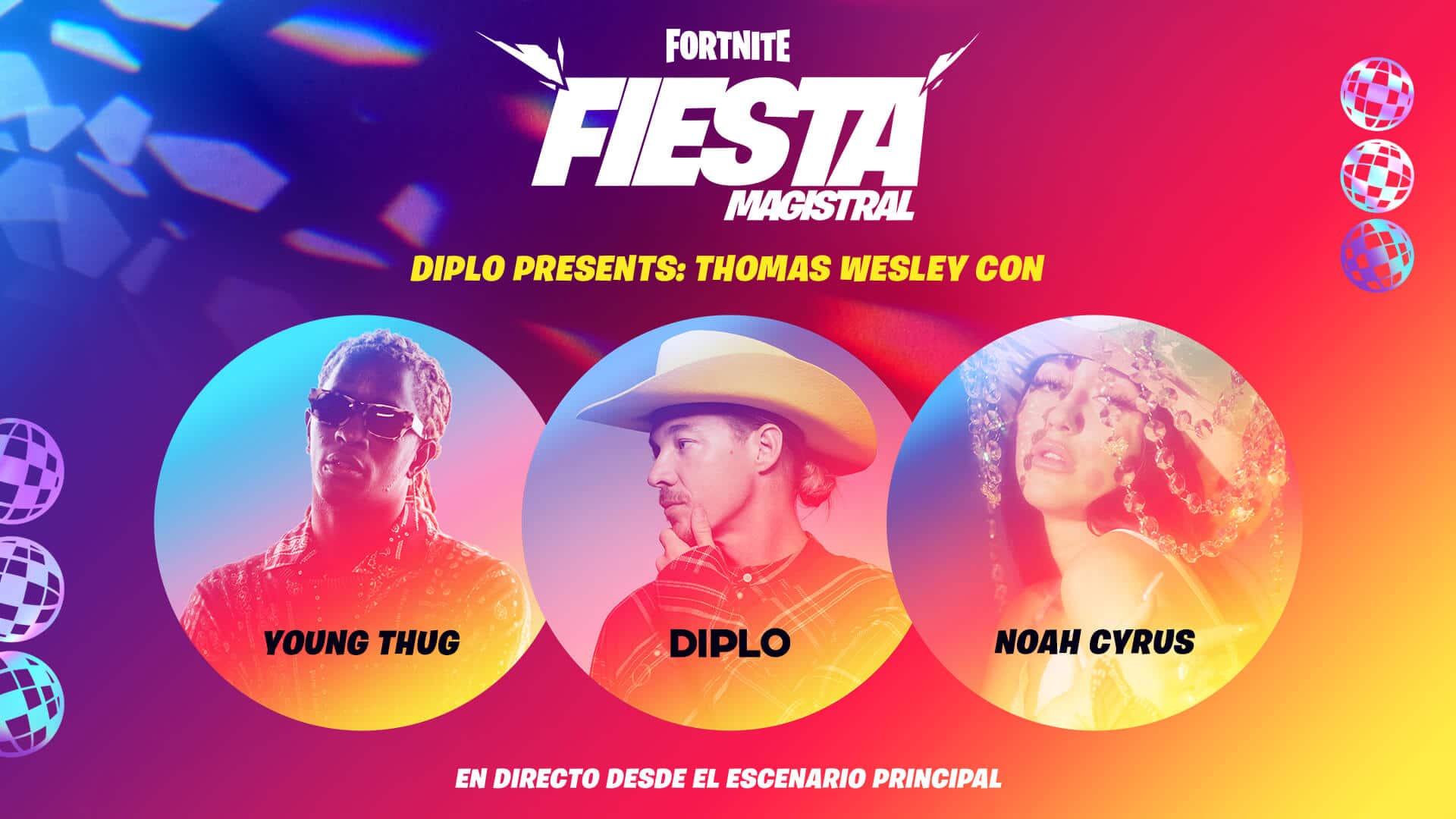 Diplo regresa para la próxima Fiesta magistral de Fortnite: todos los detalles