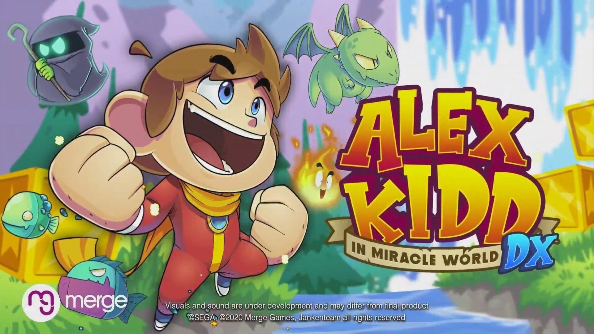 Anunciado Alex Kidd in Miracle World DX: llegará a Nintendo Switch