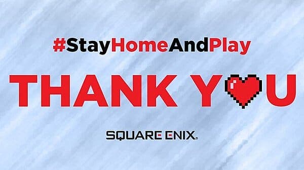 Square Enix recauda más de 2,4 millones de dólares con su campaña “Stay Home and Play” para entidades benéficas