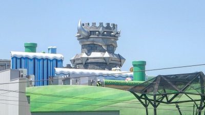 Nuevas fotos nos muestran al detalle algunas estructuras de Super Nintendo World