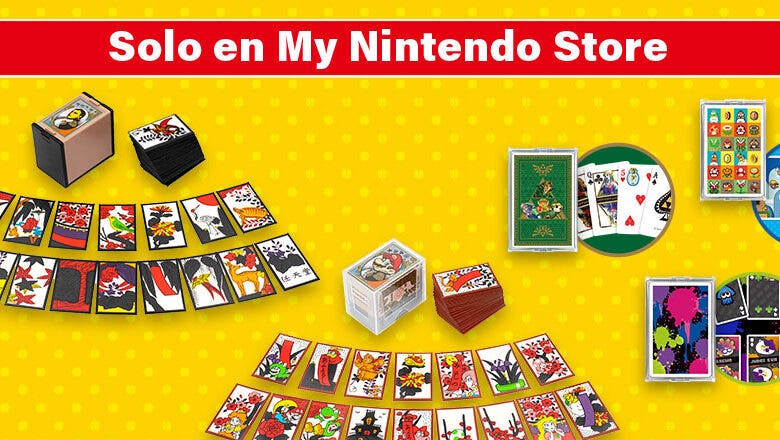 El catálogo europeo de My Nintendo Store recibe barajas de hanafuda y más