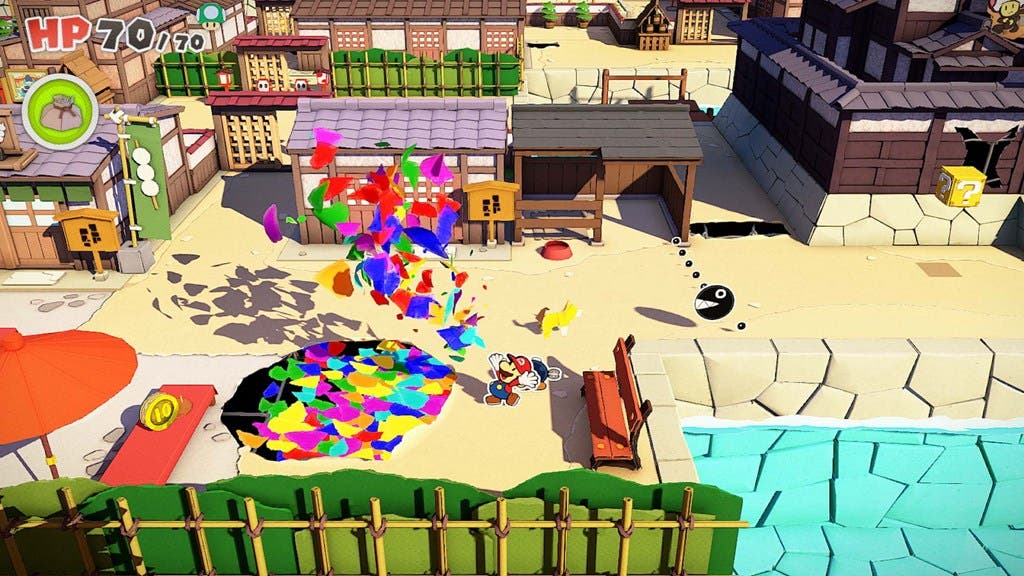 Este vídeo nos muestra más de 100 detalles ocultos entre las últimas novedades de Paper Mario: The Origami King