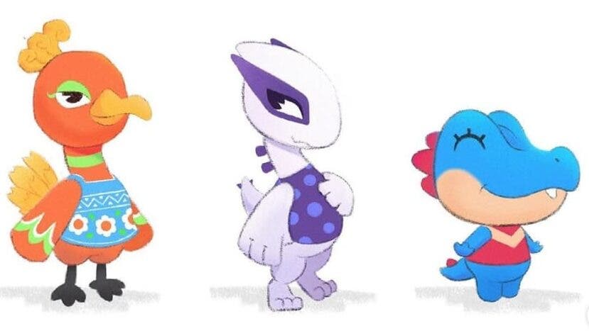 Artista recrea a varios Pokémon como personajes de Animal Crossing