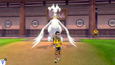 Cómo hacer que un Pokémon te siga caminando en La isla de la armadura de Espada y Escudo