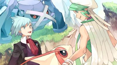 Pokémon Masters estrena esta ilustración de Máximo y Plubio