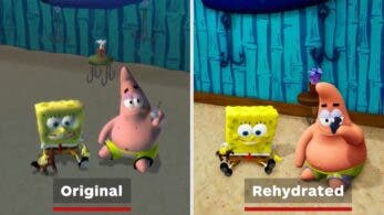 Comparativa en vídeo de SpongeBob SquarePants: Battle For Bikini Bottom Rehydrated con su versión original
