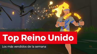 Ventas de la semana en Reino Unido: Ring Fit Adventure se mantiene como lo segundo más vendido (21/6/20)