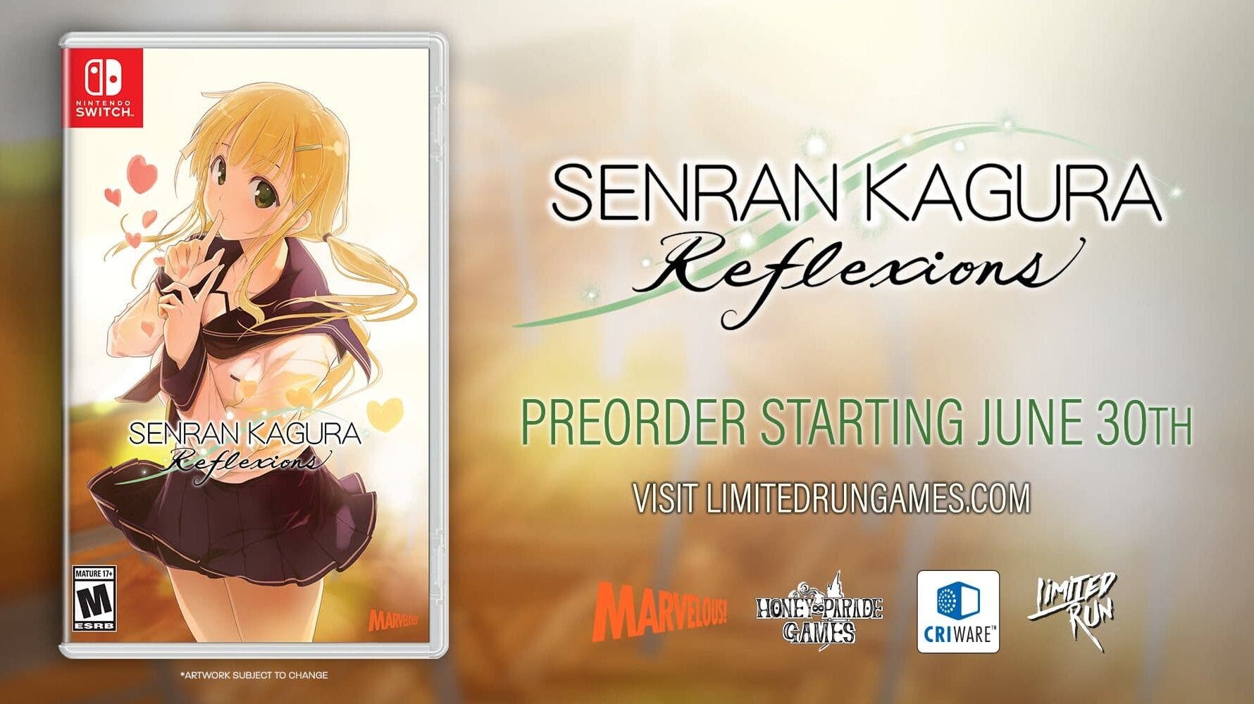 Limited Run Games anuncia la versión física de Senran Kagura Reflexions para Nintendo Switch