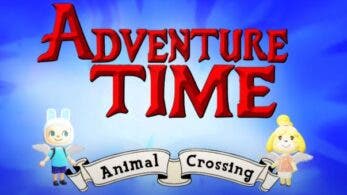 Jugador de Animal Crossing: New Horizons recrea la escena introductoria de Hora de Aventuras en el juego