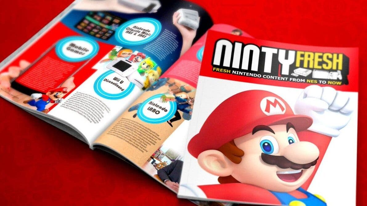 Se presenta Ninty Fresh, una nueva revista impresa que pretende cubrir todo lo relacionado con Nintendo desde NES a Switch