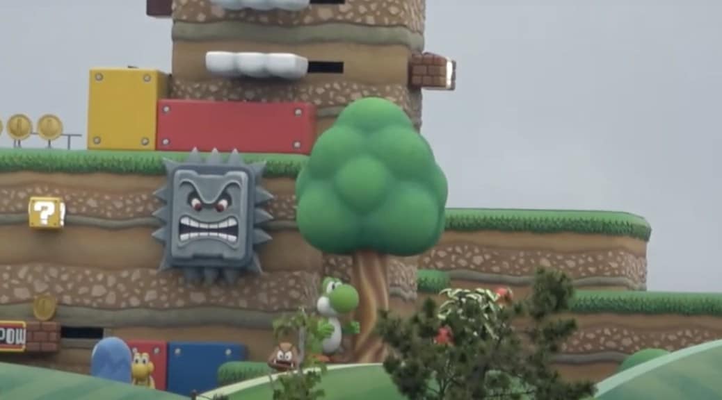 Yoshi ha comenzado a caminar en Super Nintendo World