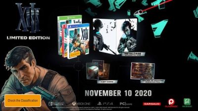 El remake de XIII se lanzará el 10 de noviembre en Nintendo Switch con esta edición limitada