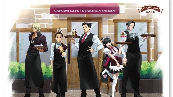El Capcom Café AEON Lake Town realizará una campaña especial con Ace Attorney