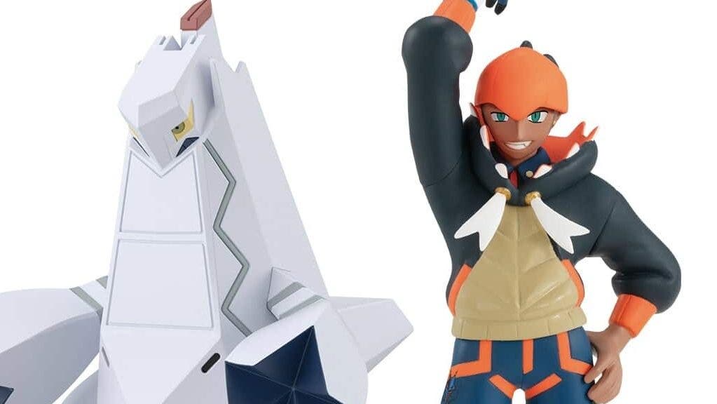 Observa en detalle las figuras de Roy y Duraludon de la colección Pokémon Scale World