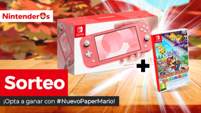 [Act.] ¡Sorteamos una Nintendo Switch Lite + Paper Mario: The Origami King!