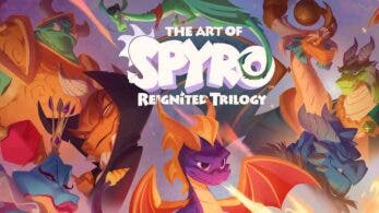 Esta es la portada de The Art of Spyro Reignited Trilogy
