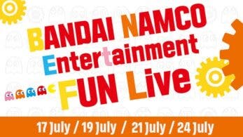 El evento Bandai Namco Entertainment Fun Live contará con transmisiones en directo los días 17, 19, 21 y 24 de julio