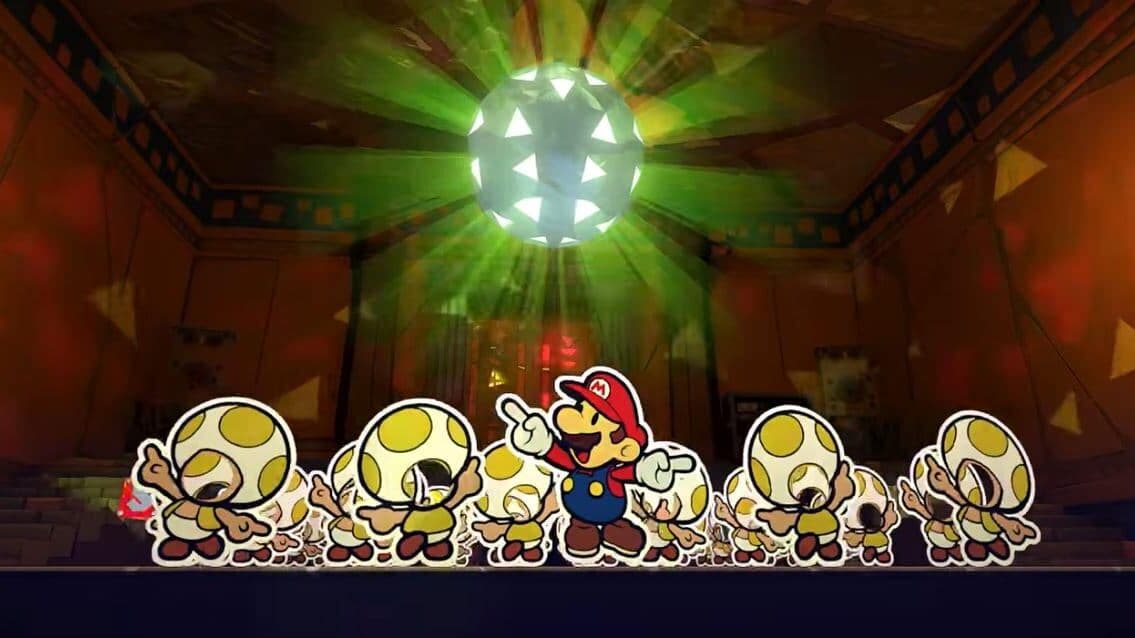 Paper Mario: The Origami King: batallas, lucha contra mini jefe, caza de Toads y nuevo comercial