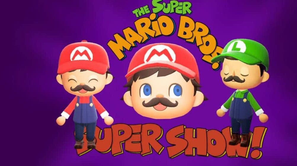 Recrean la intro de The Super Mario Bros. Super Show y cinemáticas de Zelda para CD-i en Animal Crossing: New Horizons