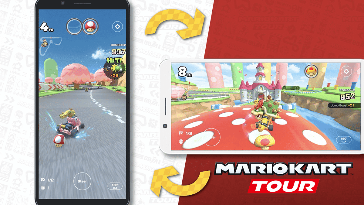 Mario Kart Tour confirma actualización con modo horizontal para mañana y nueva tubería especial