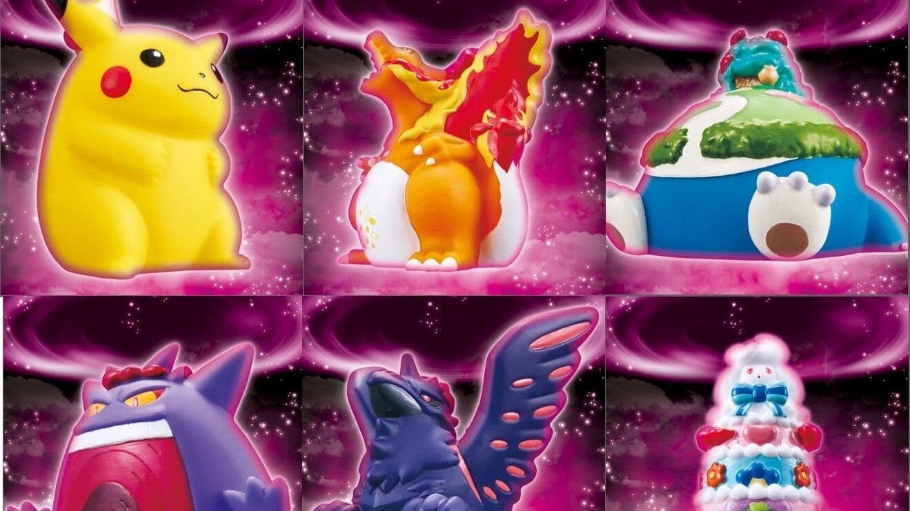 Bandai lanzará figuras de Pokémon Gigamax en noviembre de este año en Japón