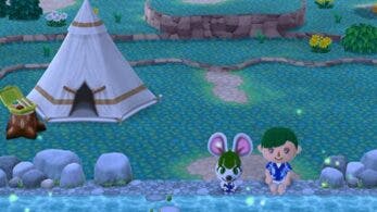 Animal Crossing: Pocket Camp recibe el cielo galáctico como nueva opción de terreno