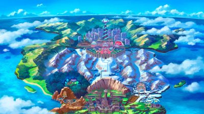 Fans de Pokémon especulan sobre la ubicación de Galar en comparación con Reino Unido
