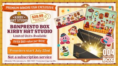 La línea de merchandising Kirby Hat Studio llegará a Occidente