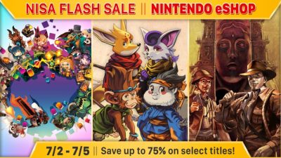 NIS America lanza descuentos temporales de hasta el 75% en la eShop de Nintendo Switch, 3DS y Wii U