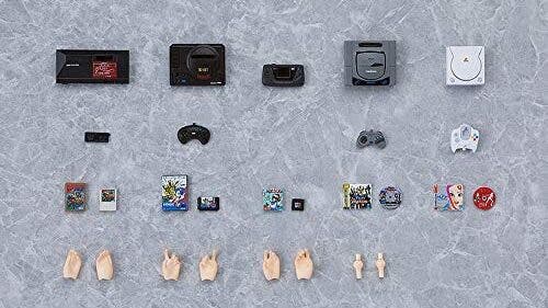 La compañía Max Factory anuncia estas réplicas en miniatura de consolas SEGA compatibles con las figuras Figma