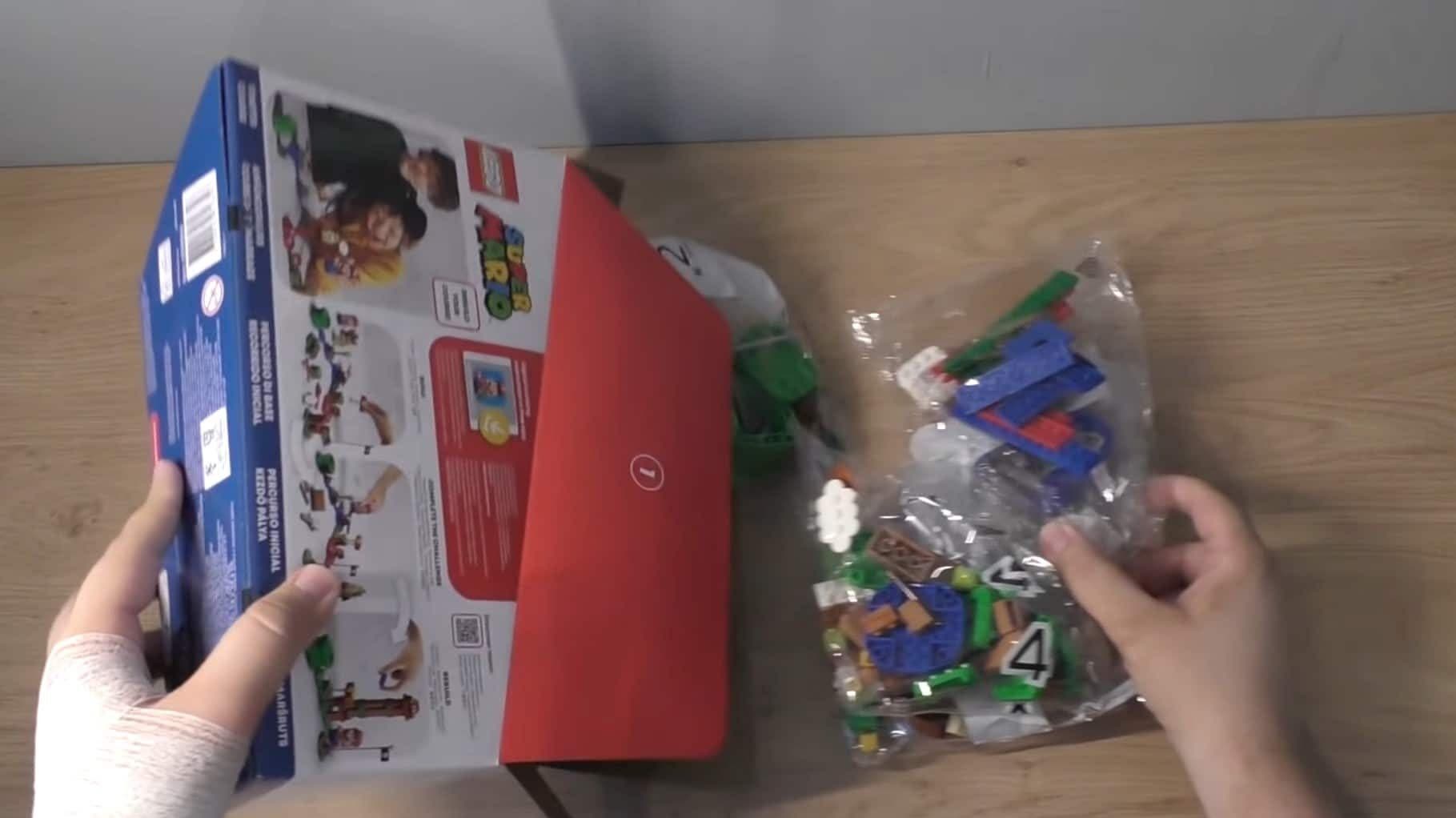 No te pierdas este unboxing de los dos packs de LEGO Super Mario