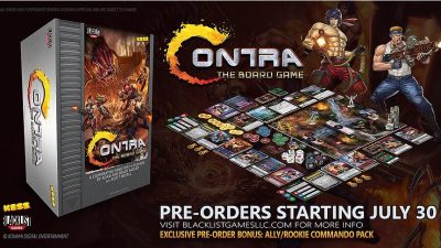 Blacklist Games anuncia Contra: The Board Game, basado en la saga de videojuegos, que llegará al mercado en 2021