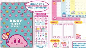 Así es el nuevo calendario de 2021 inspirado en Kirby en este set de merchandising para Japón