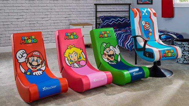 X Rocker anuncia las sillas gaming oficiales de Super Mario licenciadas por Nintendo